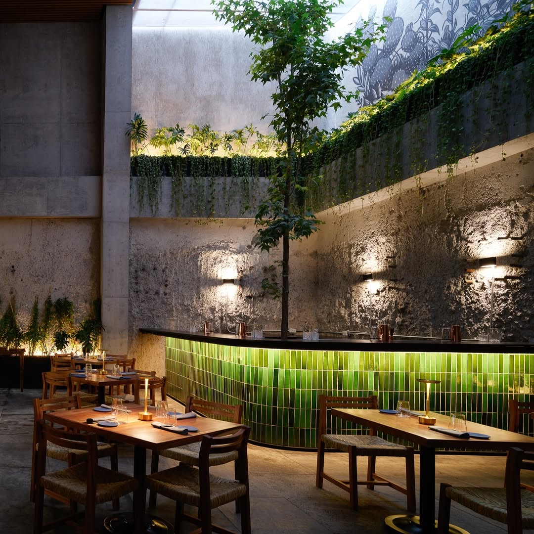 Restaurante Octavia en la colonia Roma.