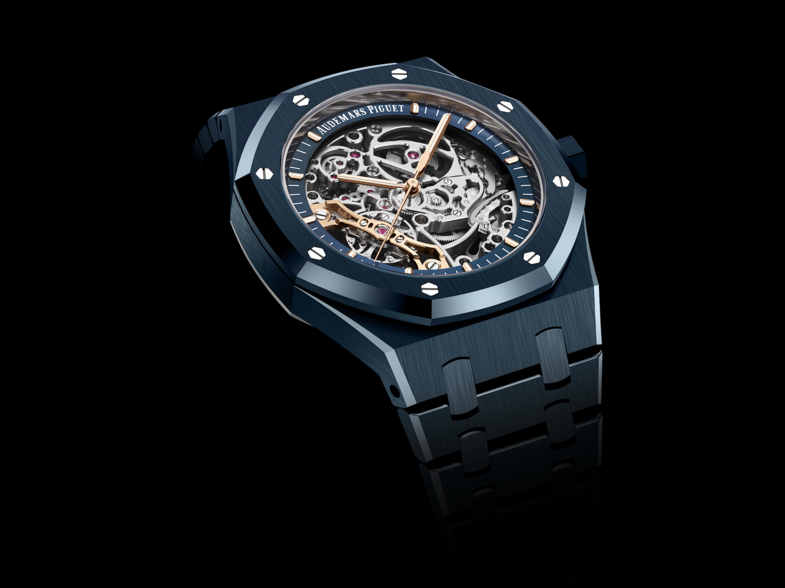 Audemars Piguet con la mira al cielo y su azul intenso.