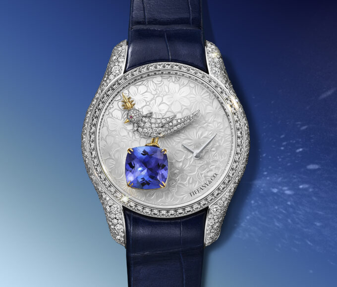 Bird on a Rock de Tiffany & Co. se transforma en un reloj.