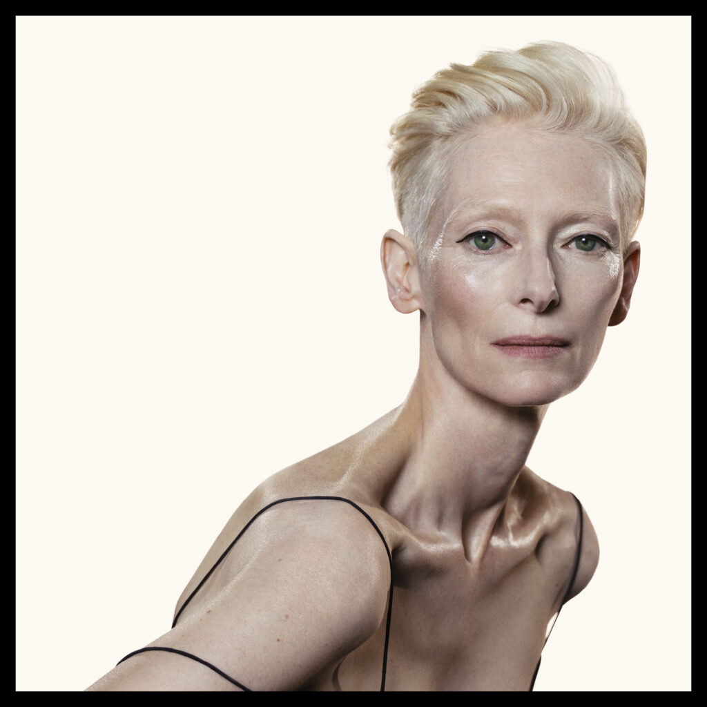 Tilda Swinton para la nueva fragancia de Tom Ford: Black Orchid Reserve