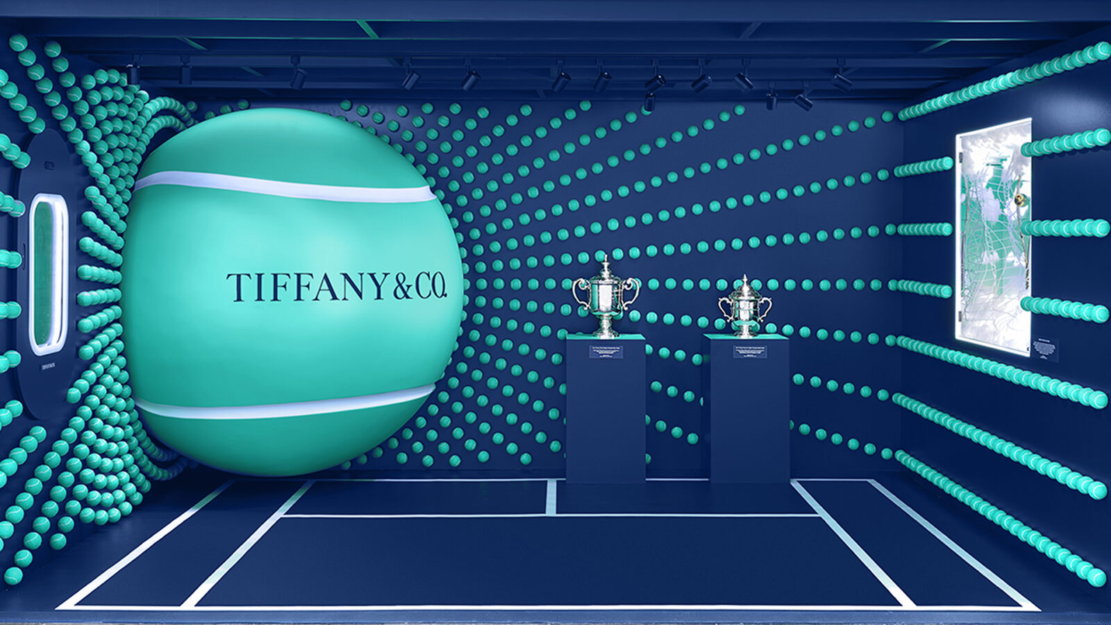 Así será la pop-up de Tiffany & Co. en el US Open 2025