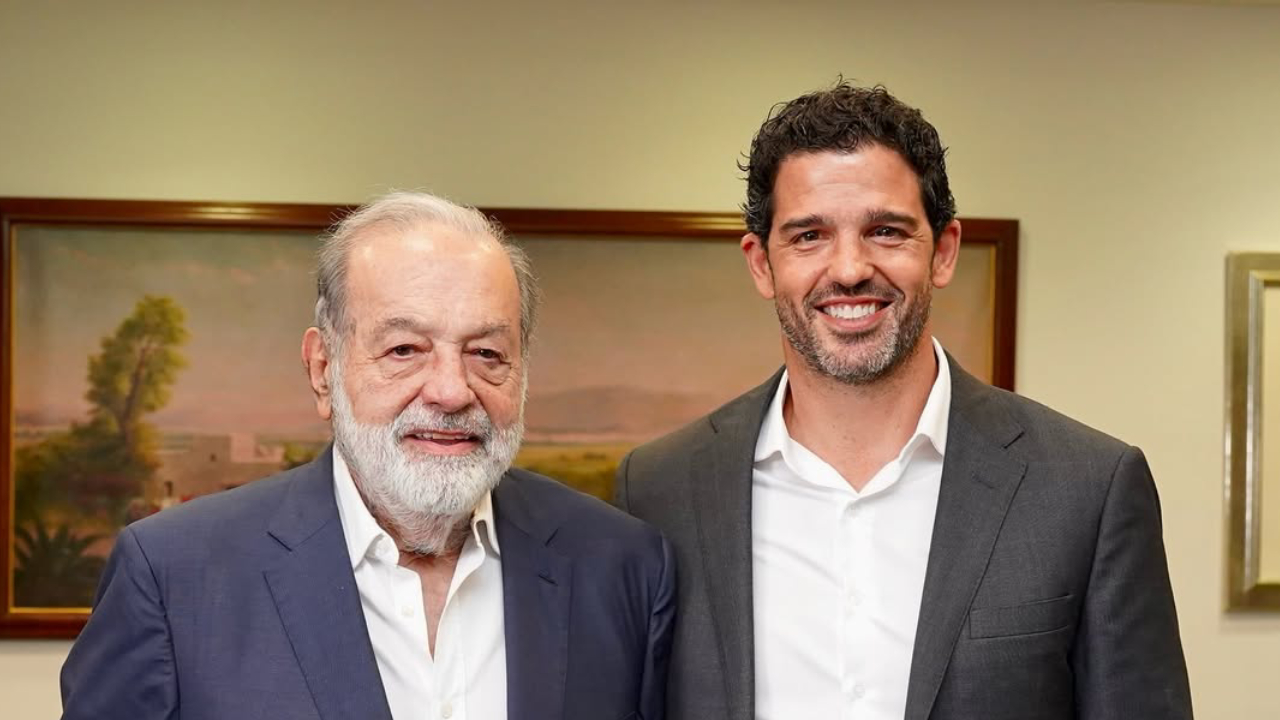 Carlos Slim y Oso Trava