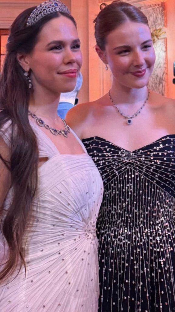 Gabrielle Janssens de Balkany y Isabelle von Perfall.