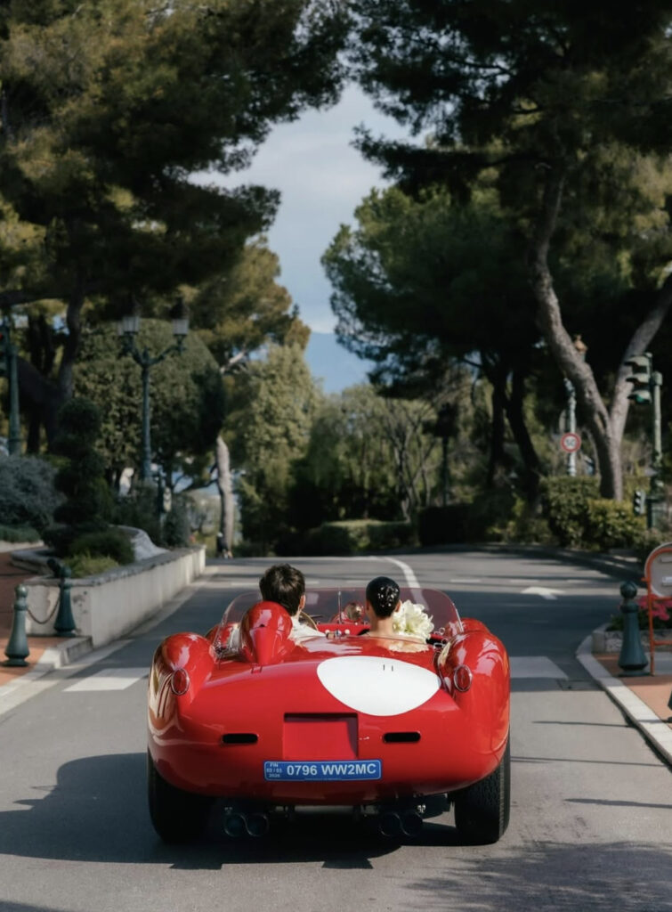 Alexandra y Charles Leclerc