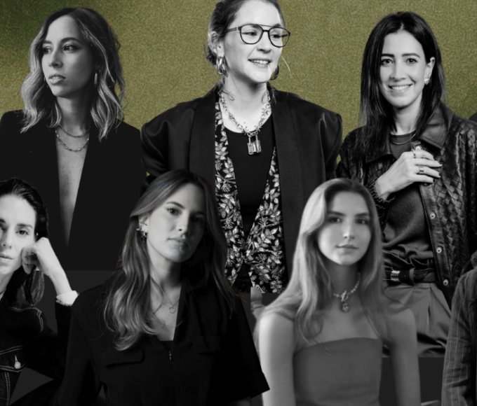 Diseño de moda latinoamericano contemporáneo presentado en The Greenhouse: el nuevo semillero del talento latino en la moda global, con prendas y accesorios que combinan identidad cultural, innovación textil y estética sofisticada.