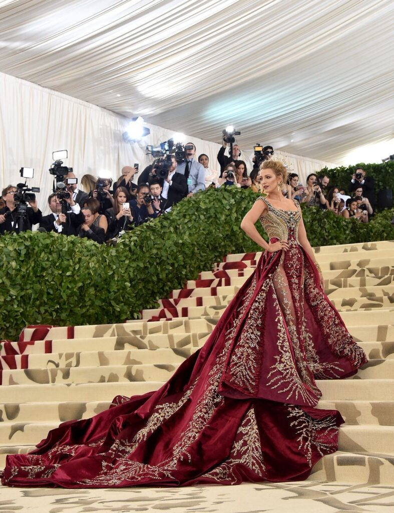 Blake Lively en Versace - The Met Gala
