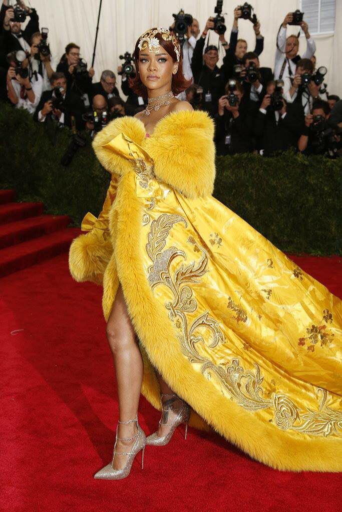 Rihanna en Guo Pei - The Met Gala