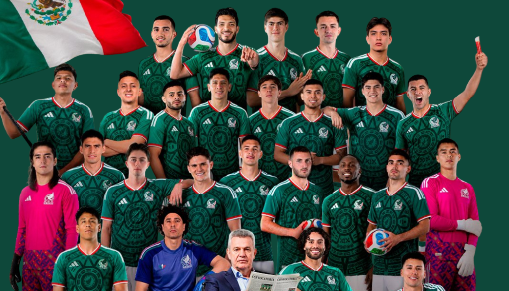 Estos son los 26 jugadores convocados de la Selección Mexicana para el ...