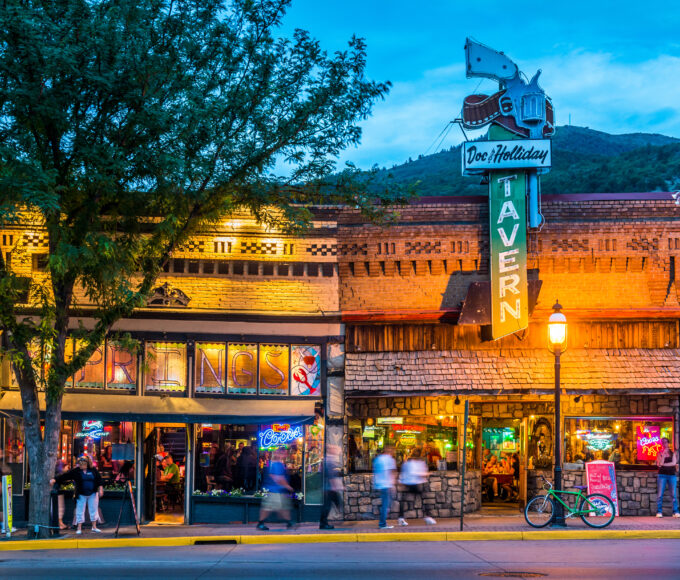 The Doc Holliday Tavern on Grand Avenue in downtown Glenwood Springs.