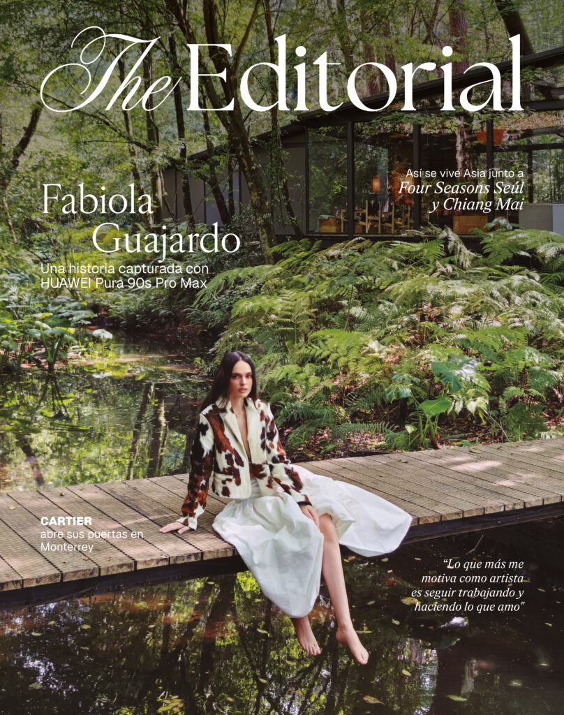 Fabiola Guajardo en portada de The Editorial México