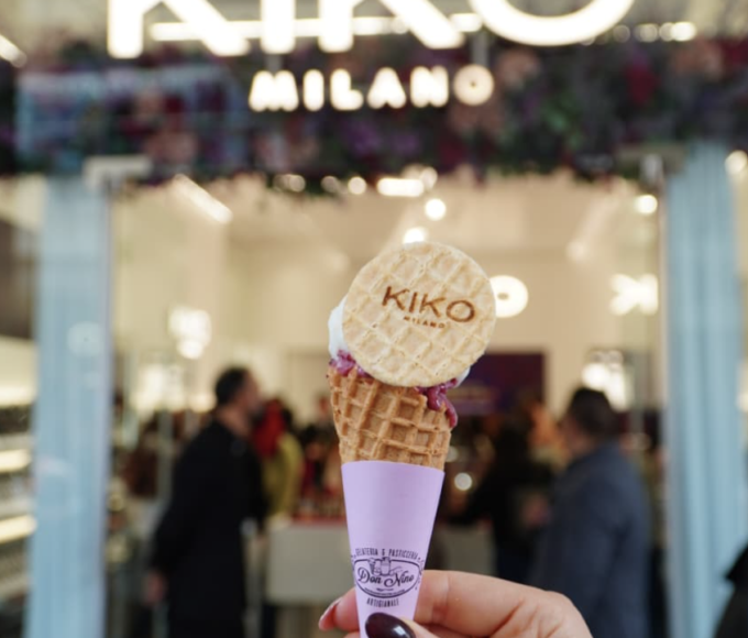 Nueva boutique de KIKO Milano en Oasis Coyoacán durante su apertura en Ciudad de México.