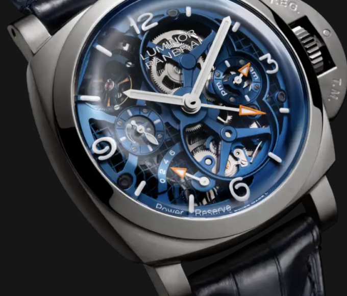 Panerai presenta el nuevo Luminor Tourbillon PAM01784, un reloj de alta relojería que combina titanio, tourbillon GMT y seis días de reserva de marcha.