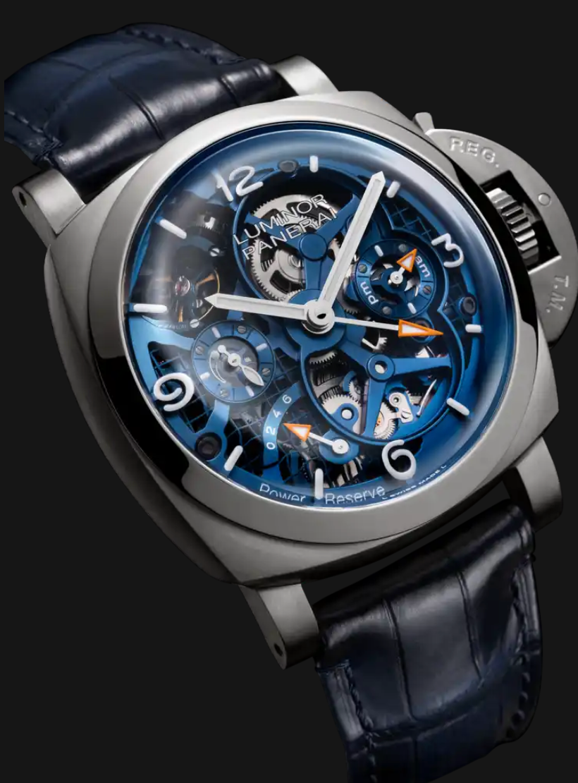 Panerai presenta el nuevo Luminor Tourbillon PAM01784, un reloj de alta relojería que combina titanio, tourbillon GMT y seis días de reserva de marcha.