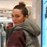 Ana Paula Castro en la pop up store de Columbia en El Palacio de Hierro Polanco