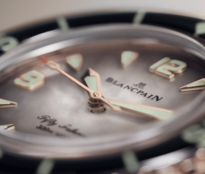 Descubre las creaciones de Blancpain en Maison Peyrelongue 2026, desde Ladybird Lady B y Villeret hasta las emblemáticas versiones de Fifty Fathoms.