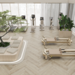 Technogym Reform redefine la experiencia del Pilates al combinar innovación, tecnología y diseño en un equipo intuitivo, funcional y sofisticado.