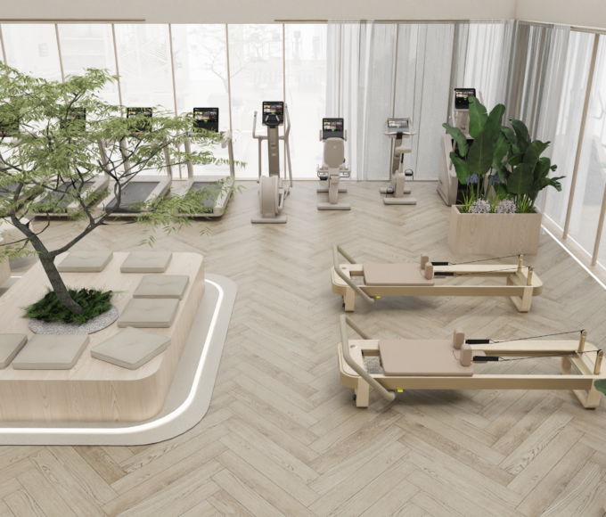 Technogym Reform redefine la experiencia del Pilates al combinar innovación, tecnología y diseño en un equipo intuitivo, funcional y sofisticado.